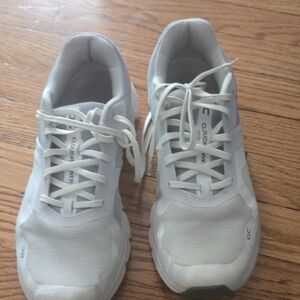 On Running Women's Cloud White Athletic Shoes